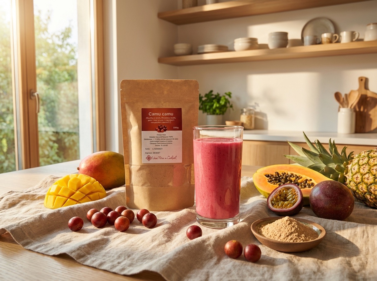 Camu Camu bio pr&aacute;&scaron;ok smoothie